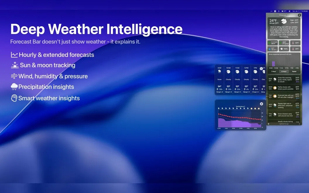 Forecast Bar screenshot 2