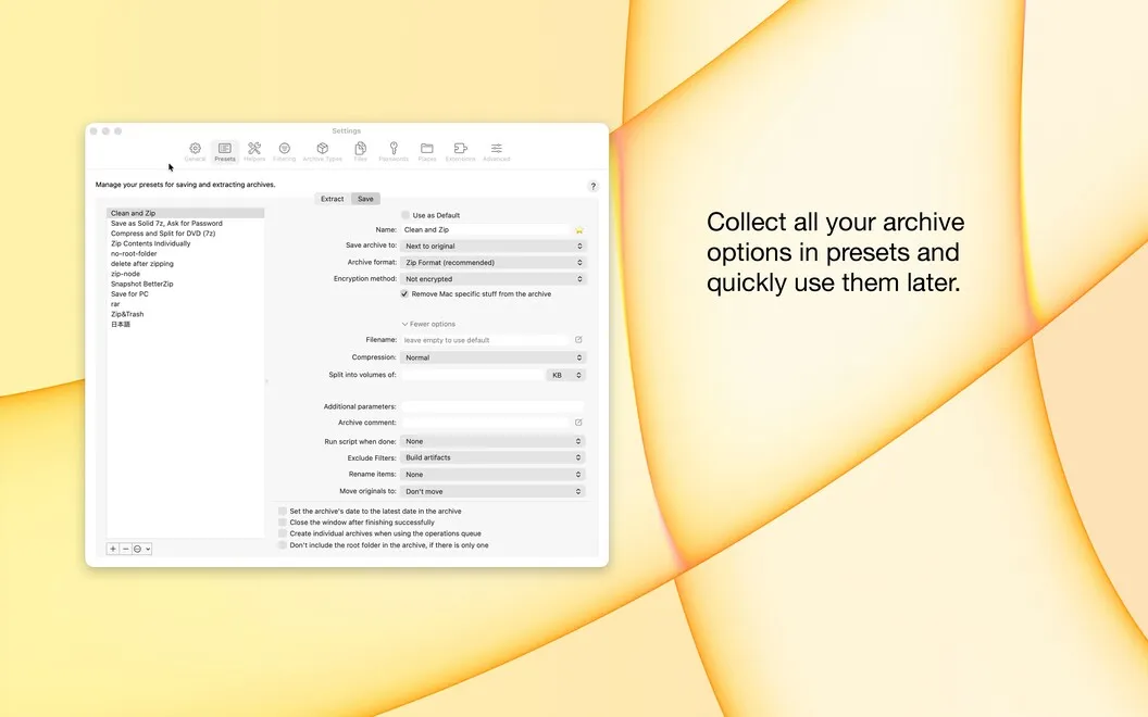 BetterZip screenshot 2