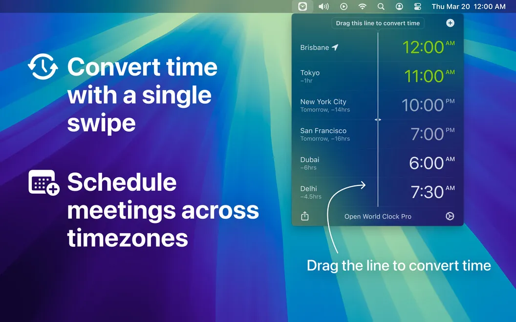 World Clock Pro screenshot 2