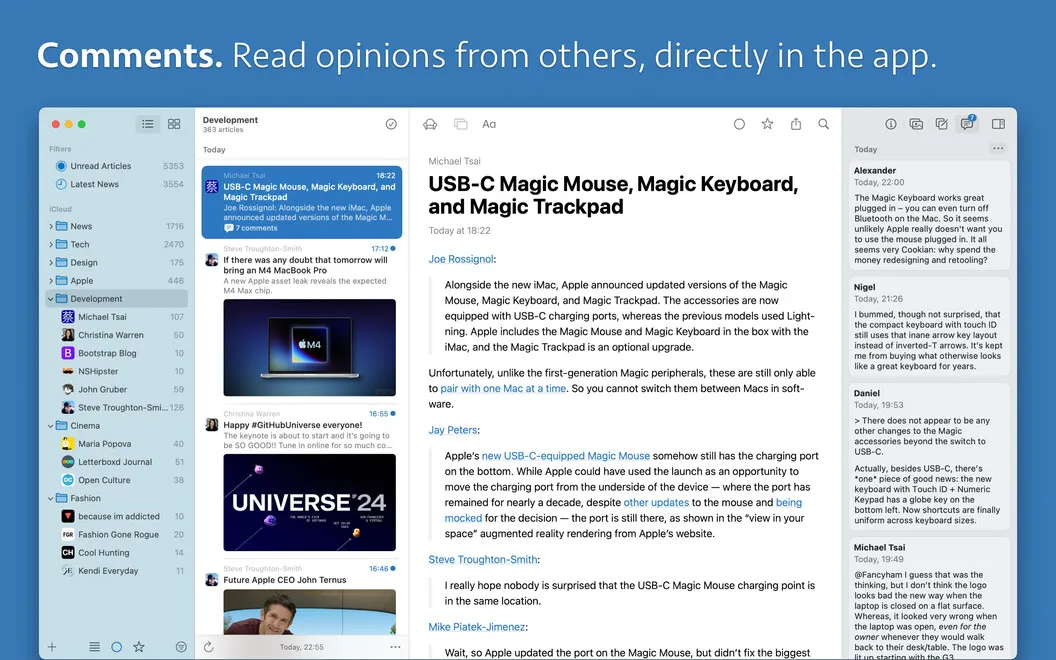News Explorer screenshot 2
