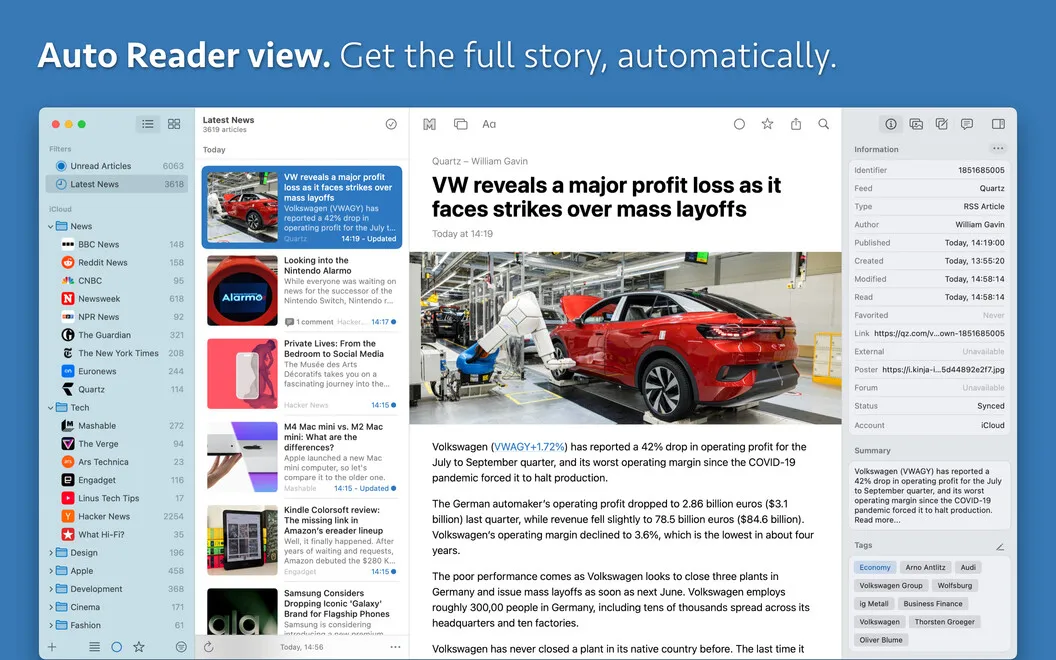 News Explorer screenshot 4
