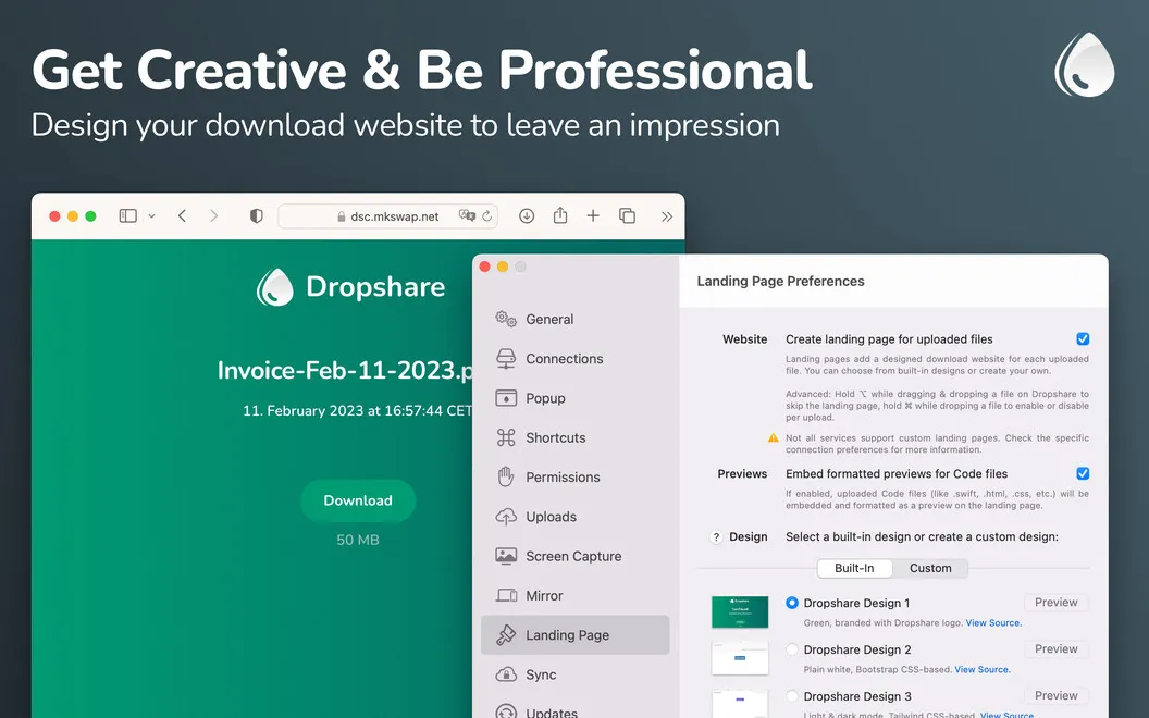 Dropshare screenshot 5