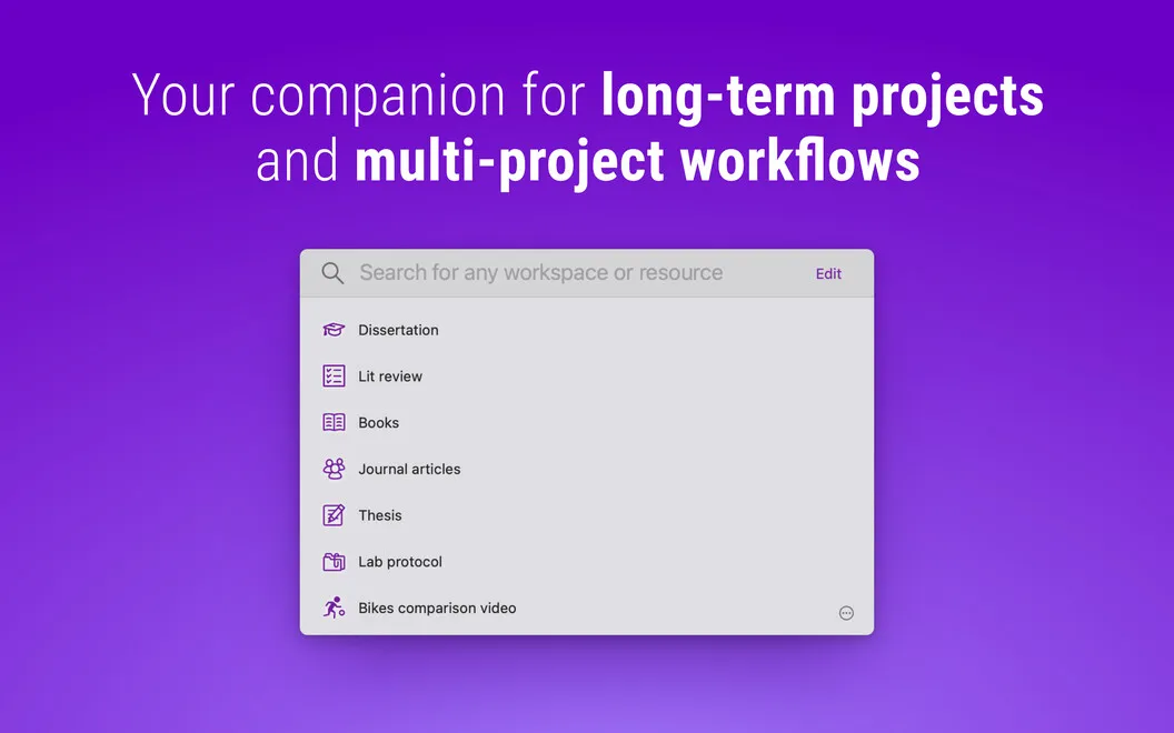 Workspaces screenshot 2