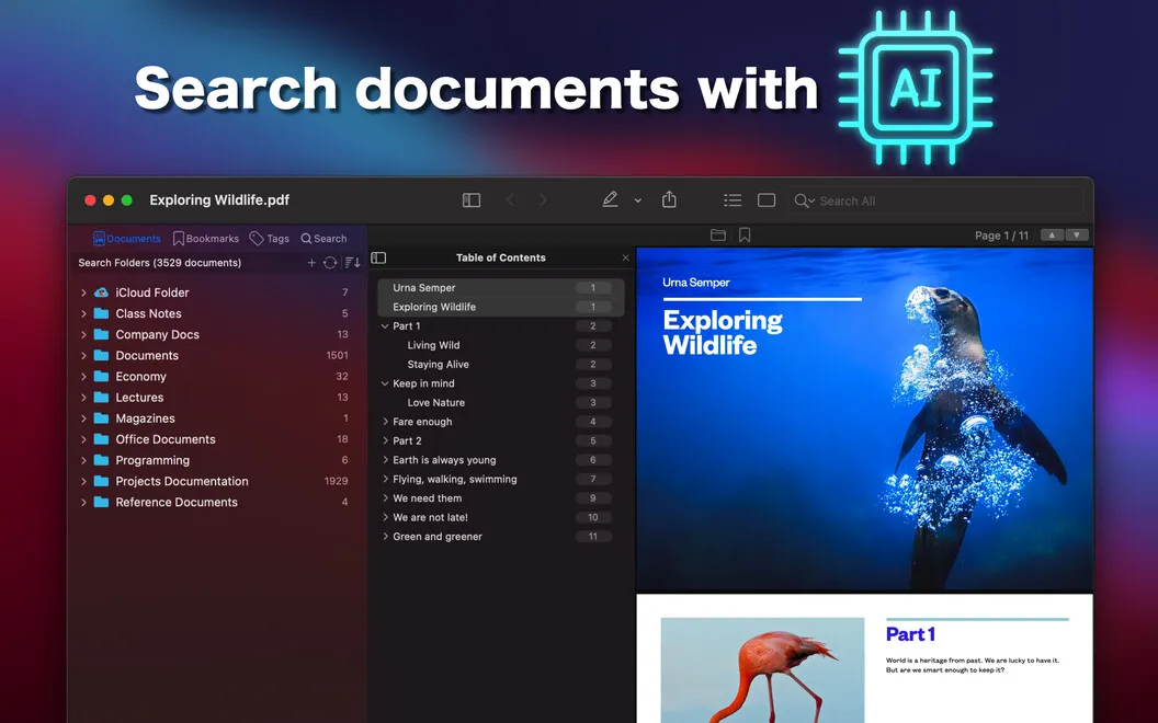 PDF Search screenshot 1
