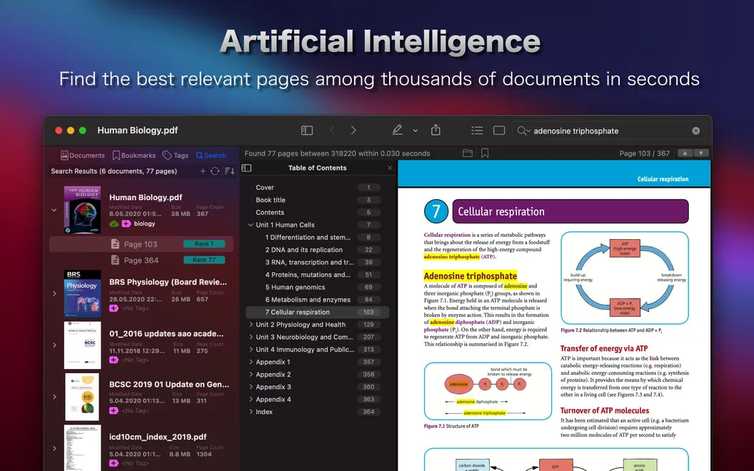 PDF Search screenshot 2