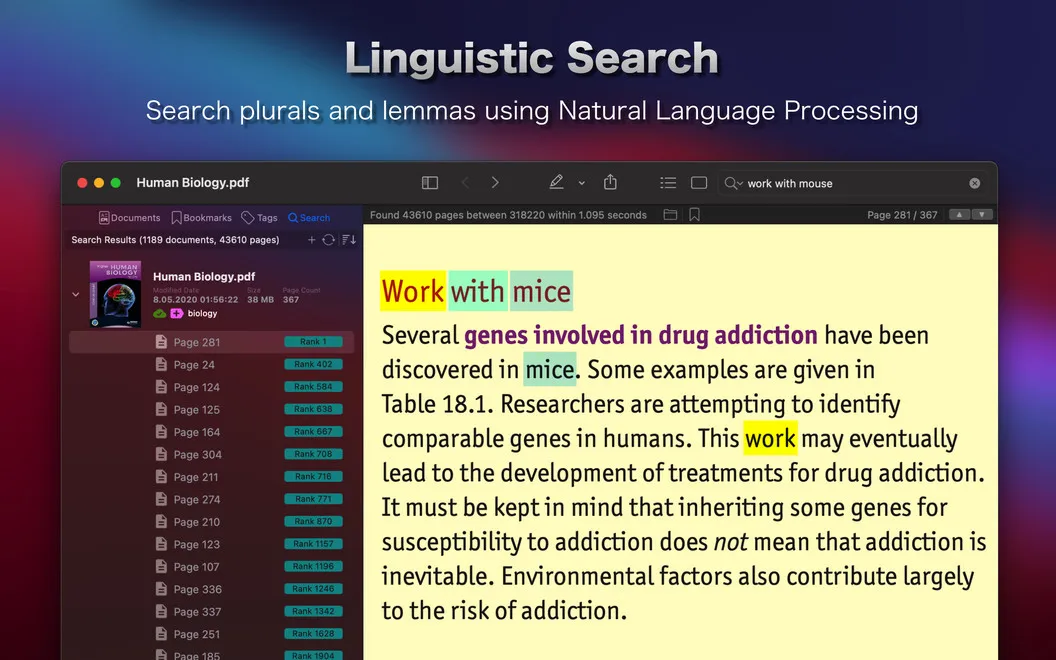 PDF Search screenshot 4