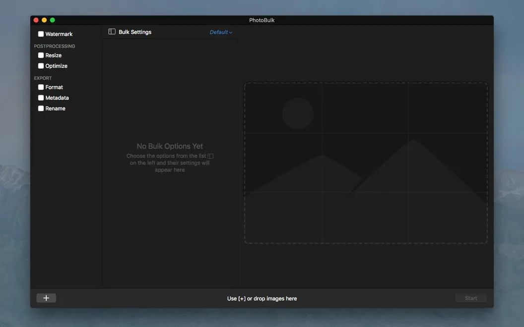 PhotoBulk screenshot 2