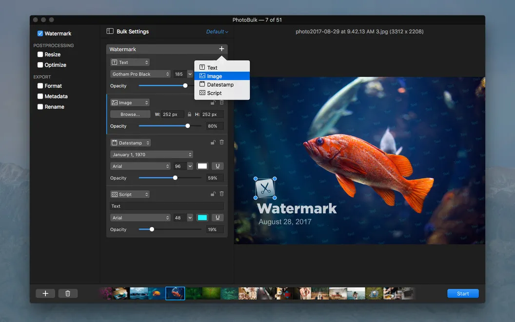 PhotoBulk screenshot 3