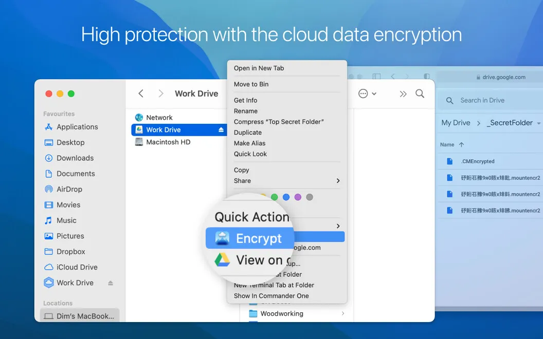 CloudMounter screenshot 2