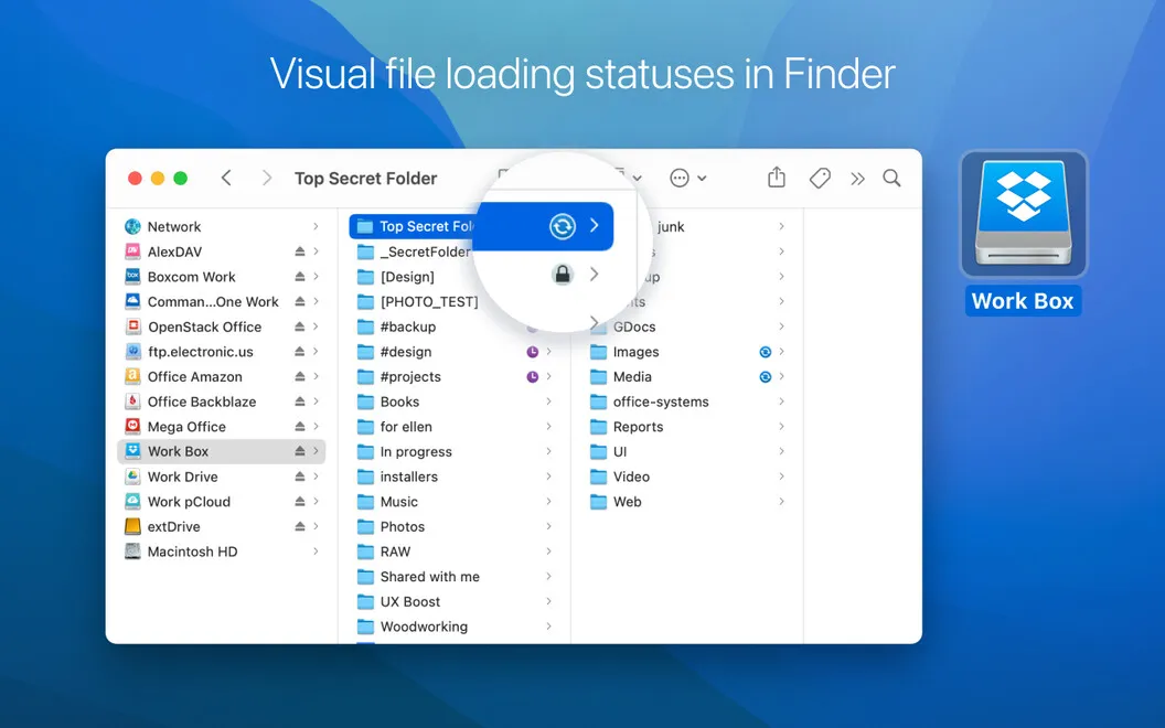 CloudMounter screenshot 3