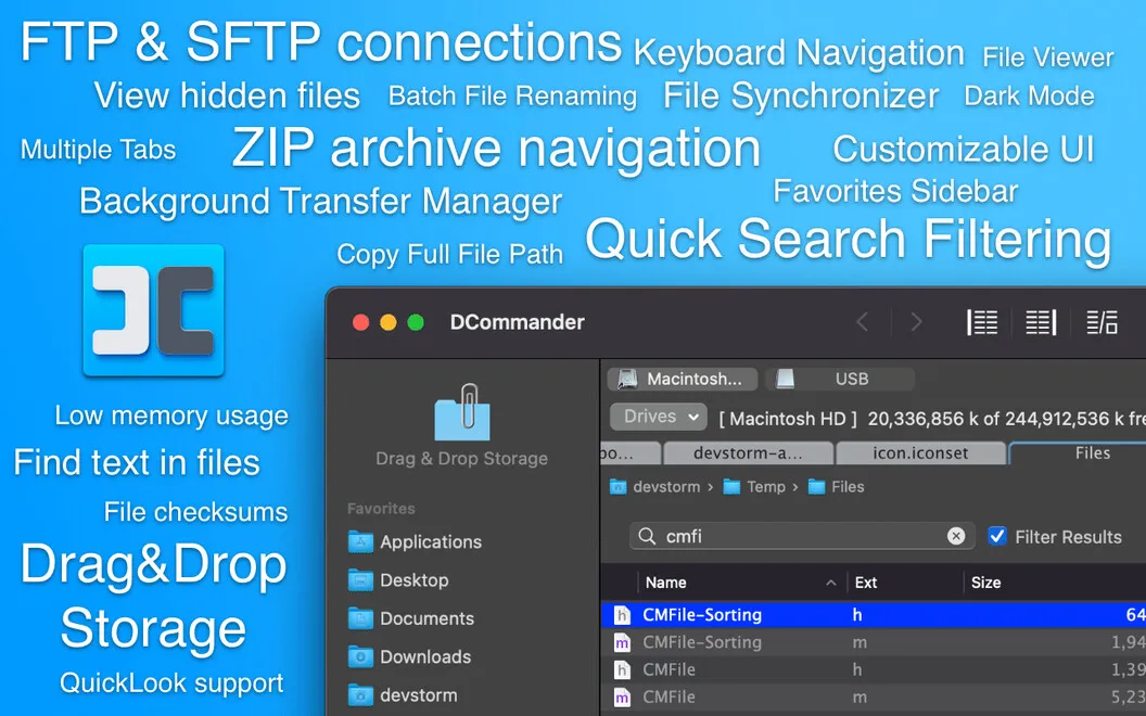 DCommander screenshot 2