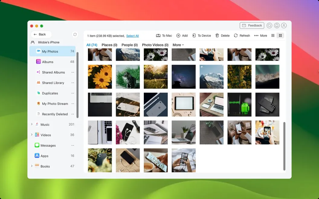 AnyTrans for iOS screenshot 2