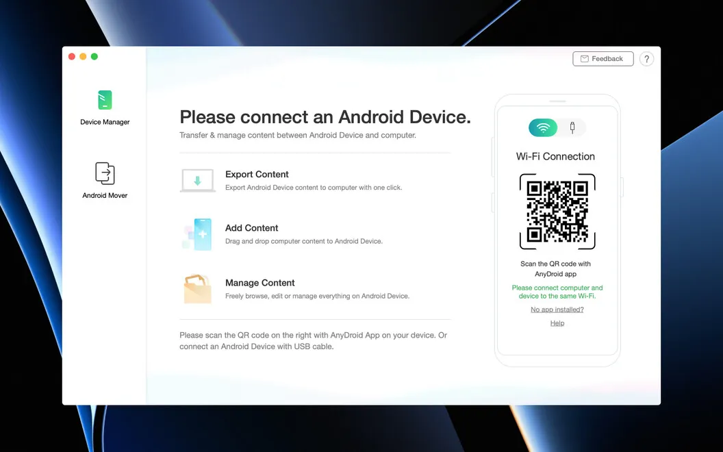 AnyDroid screenshot 1