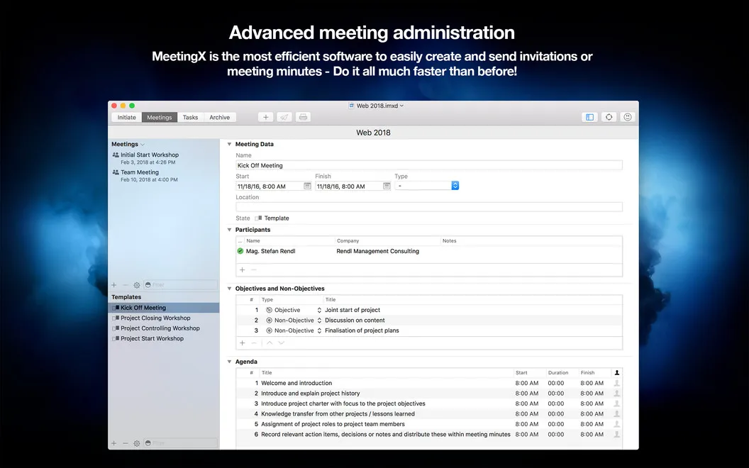 iMeetingX screenshot 4