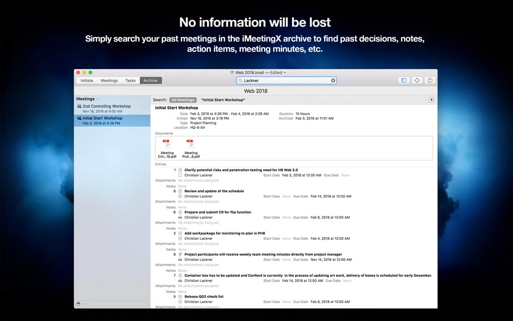 iMeetingX screenshot 5