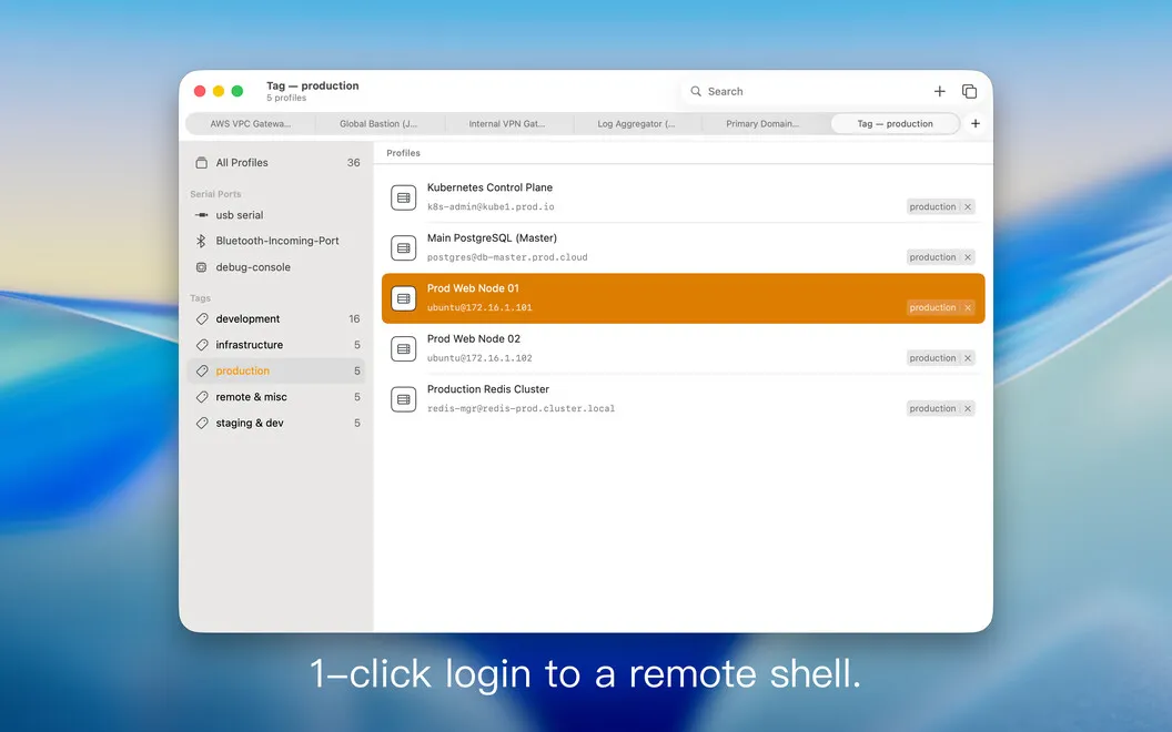 Core Shell screenshot 4