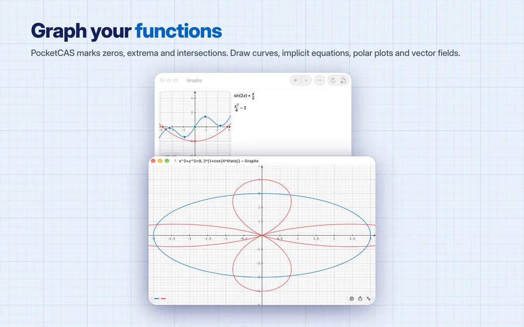 PocketCAS screenshot 1