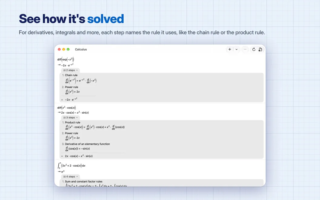 PocketCAS screenshot 3
