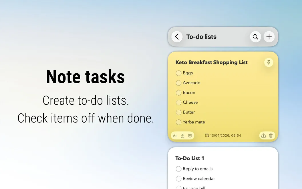 SideNotes screenshot 2
