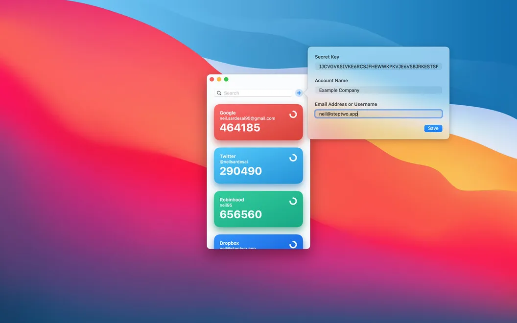 Step Two screenshot 3