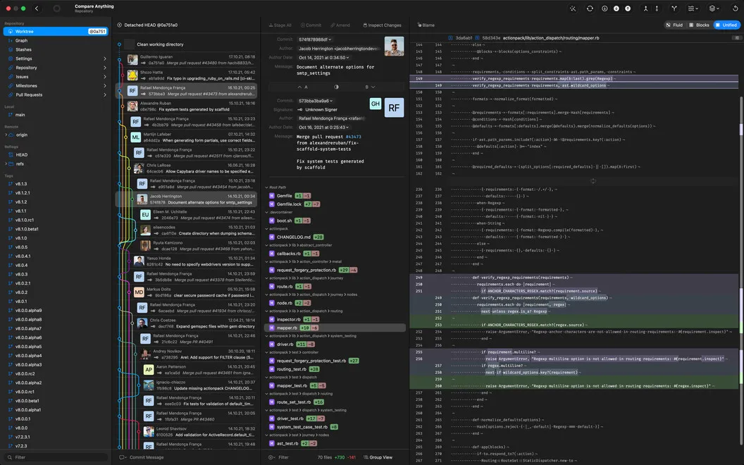 Gitfox screenshot 1