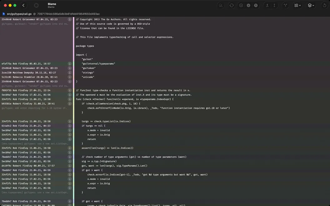 Gitfox screenshot 4