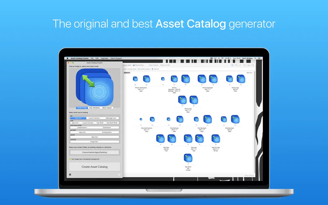 Asset Catalog Creator Pro screenshot 1