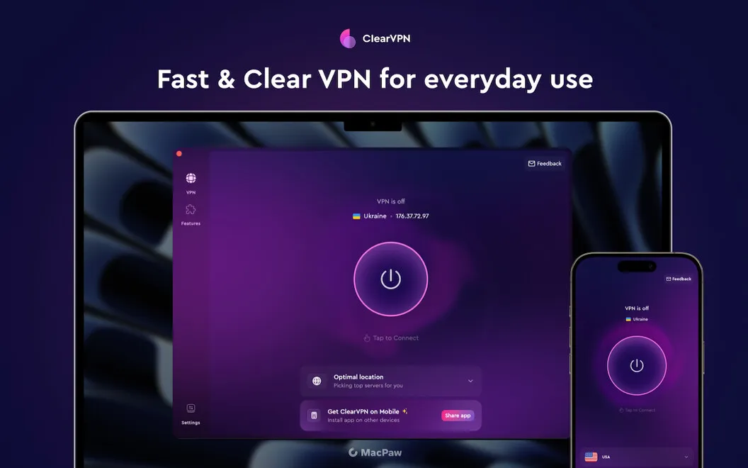 ClearVPN screenshot 1