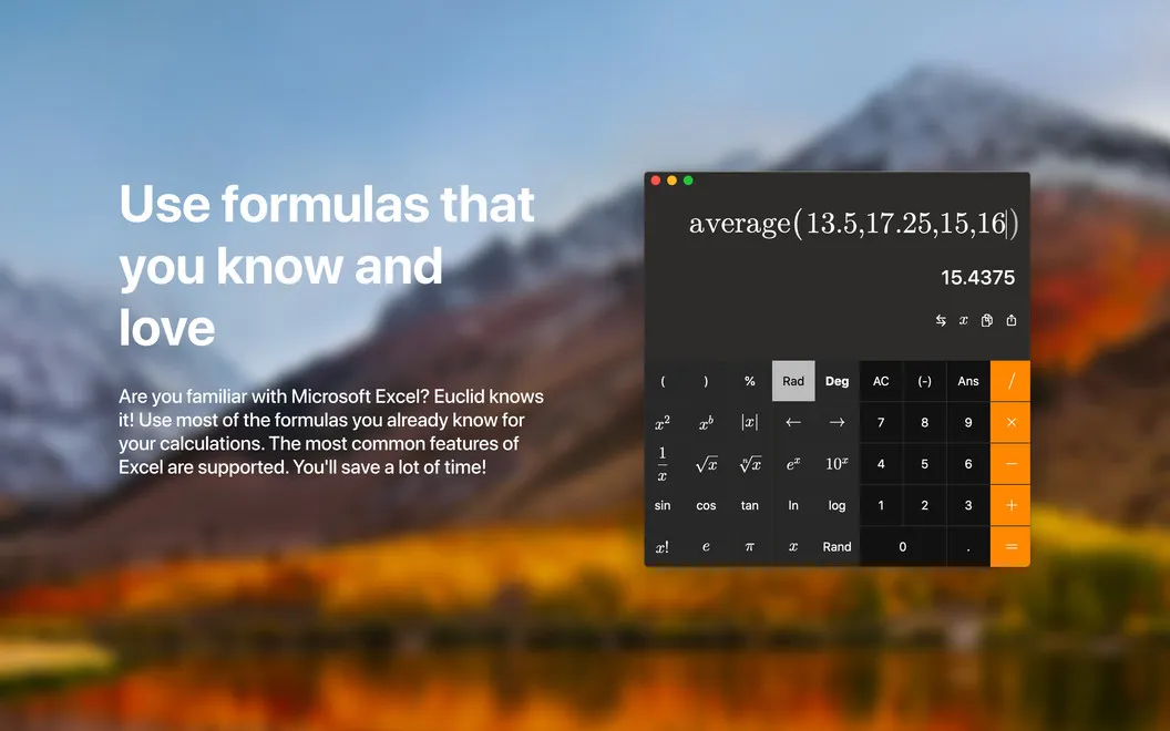 Euclid screenshot 2