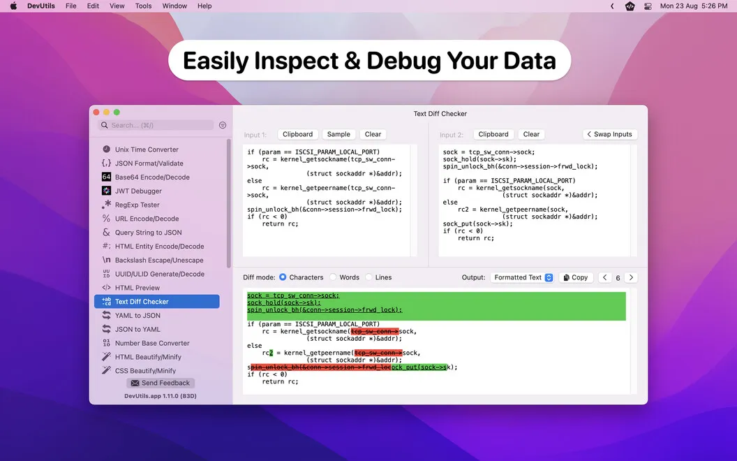 DevUtils screenshot 4