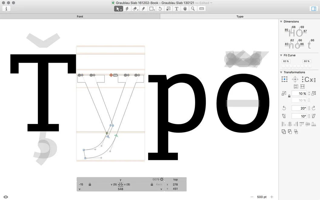 Glyphs Mini screenshot 1