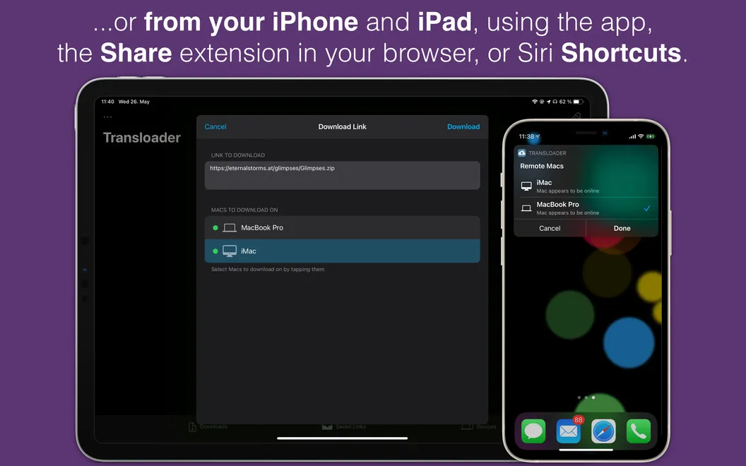 Transloader screenshot 3