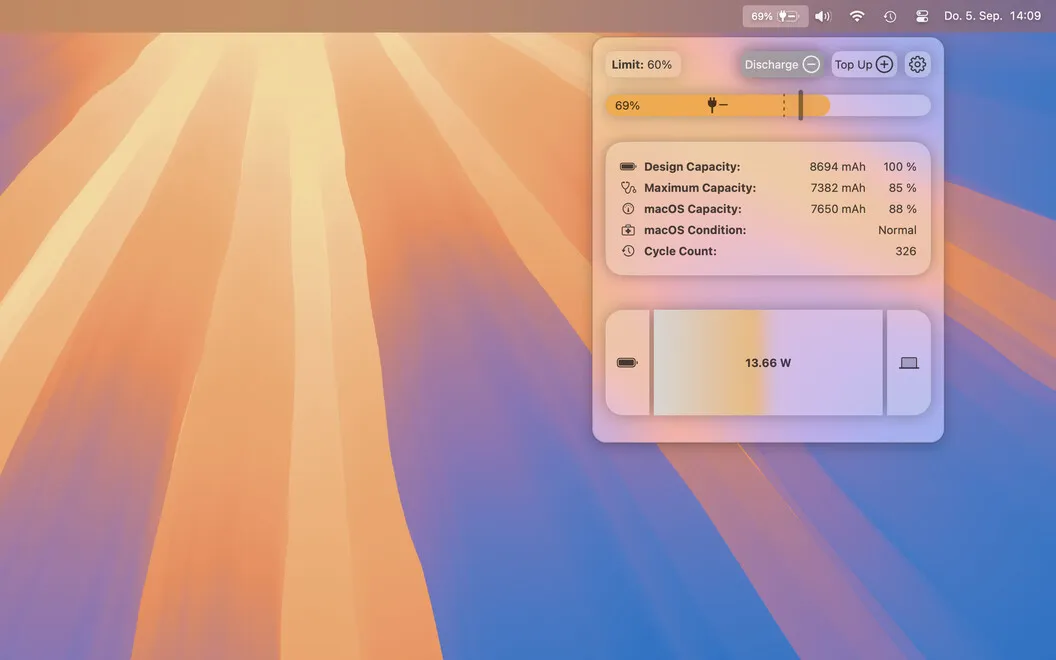 AlDente Pro screenshot 3