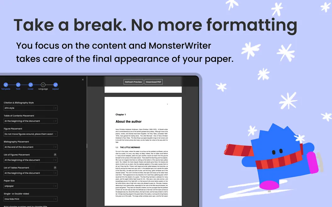 MonsterWriter screenshot 3