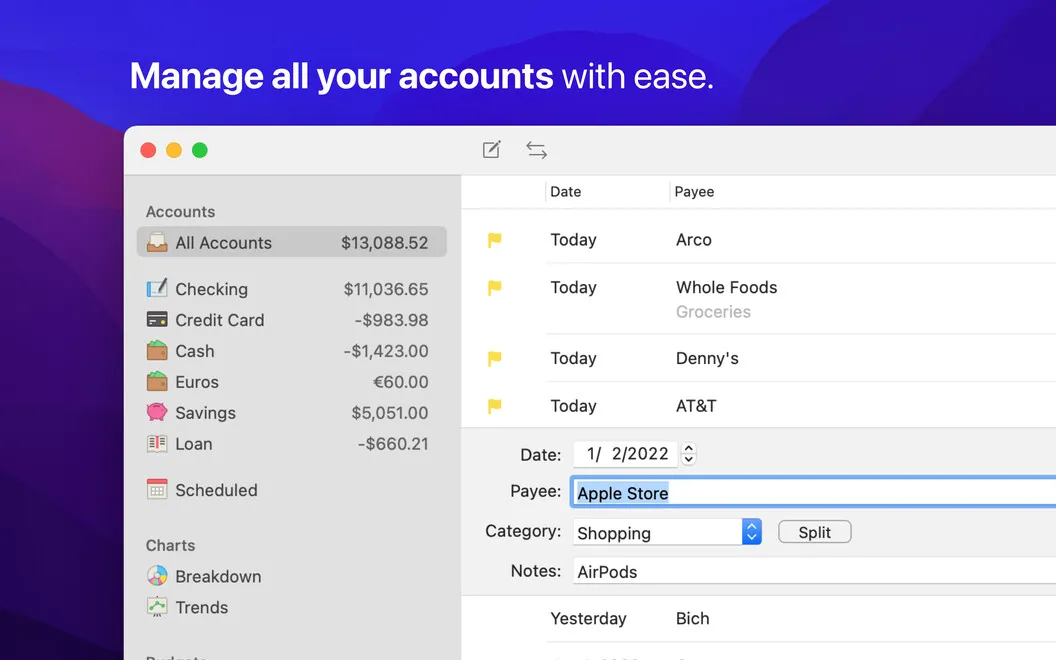GreenBooks screenshot 1