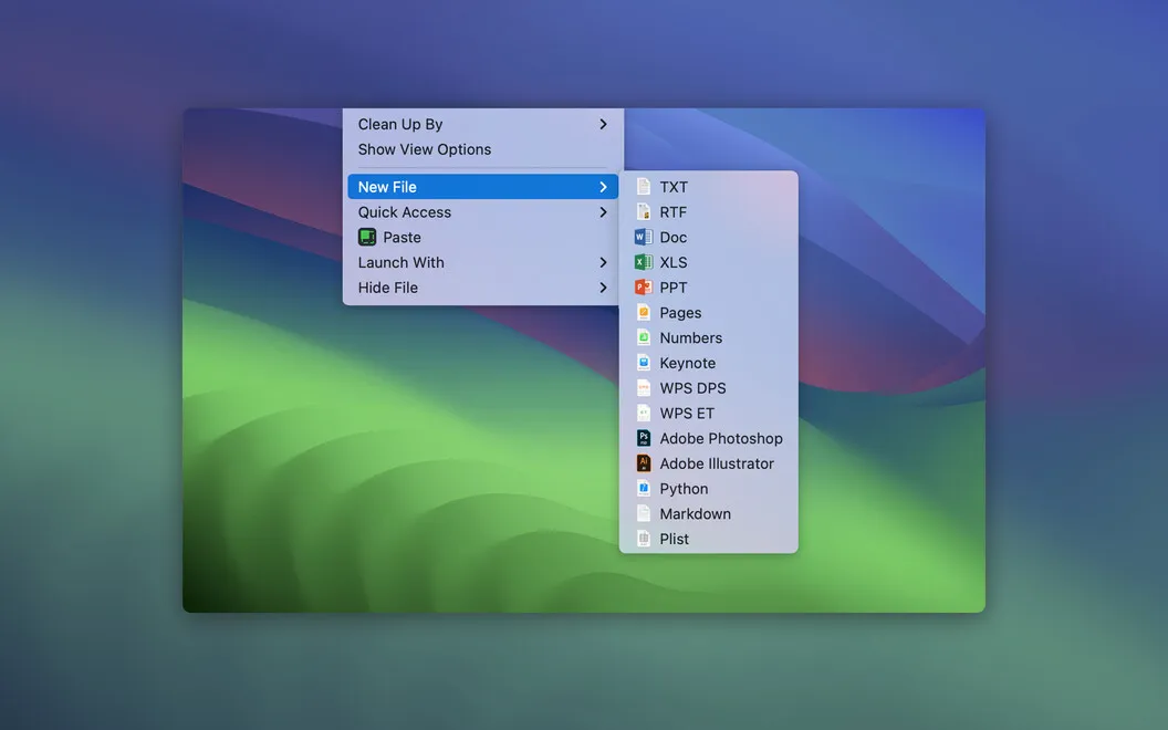 iBoysoft MagicMenu screenshot 2