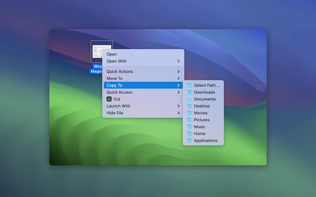 iBoysoft MagicMenu screenshot 4