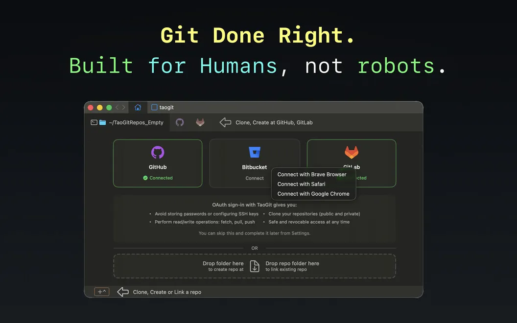 TaoGit screenshot 1
