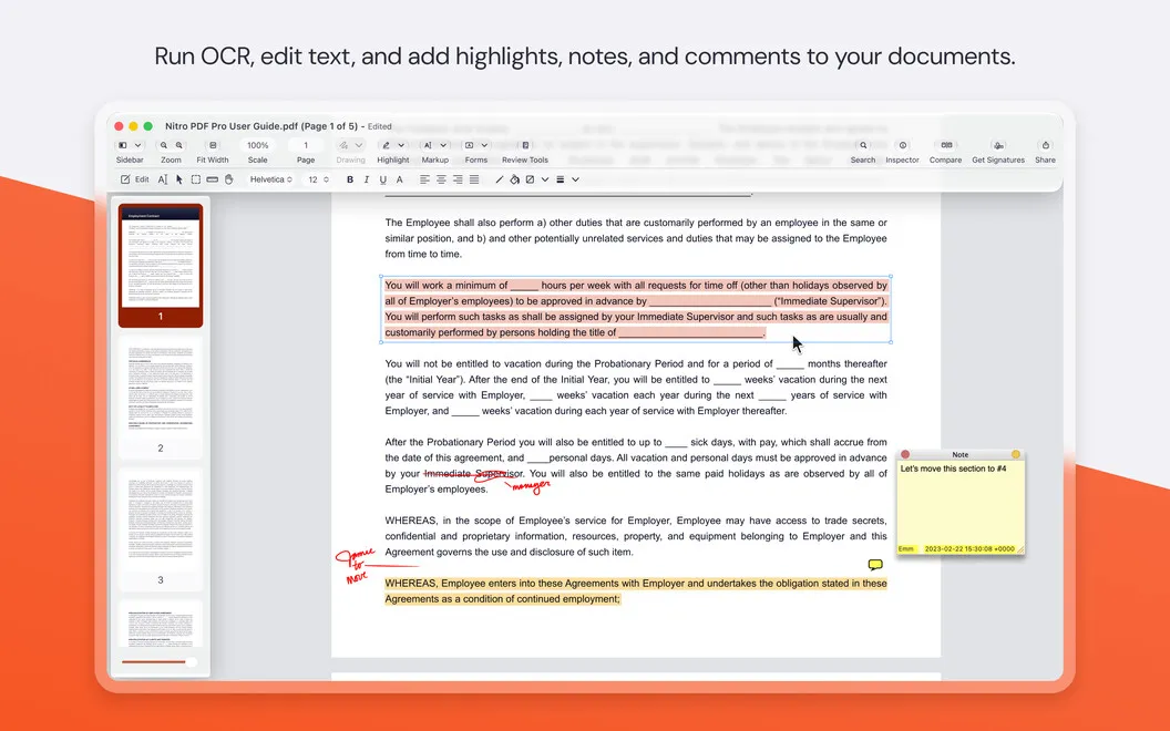 Nitro PDF Pro screenshot 2