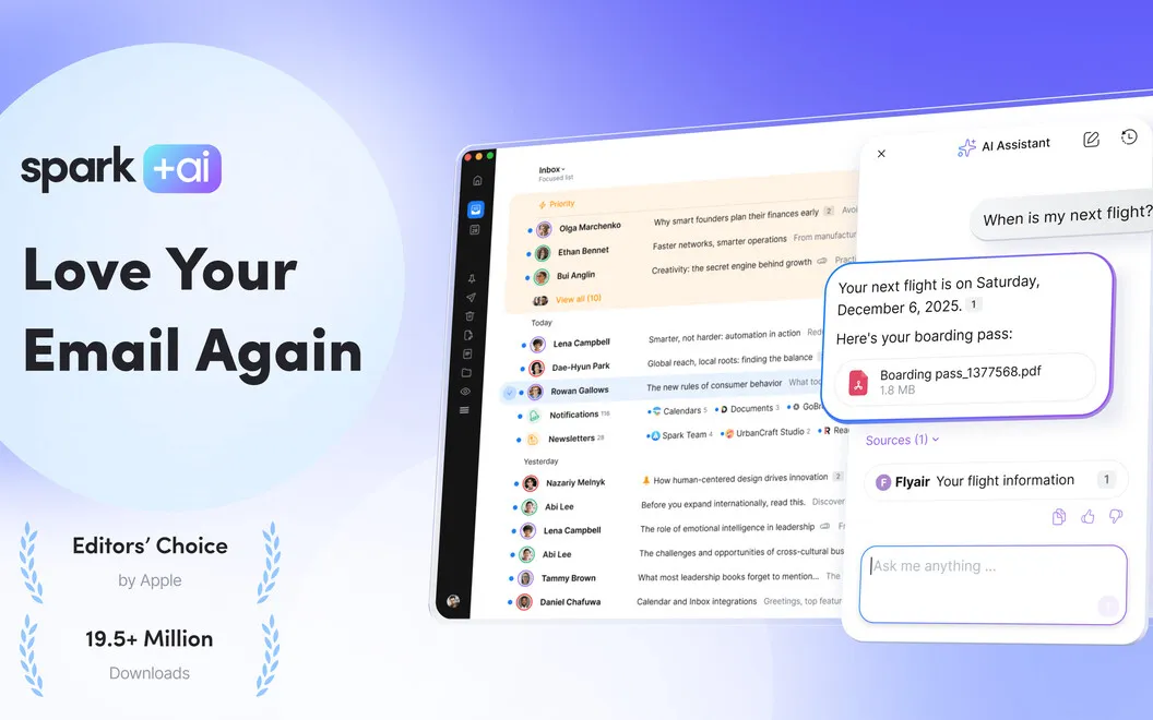 Spark Mail screenshot 1