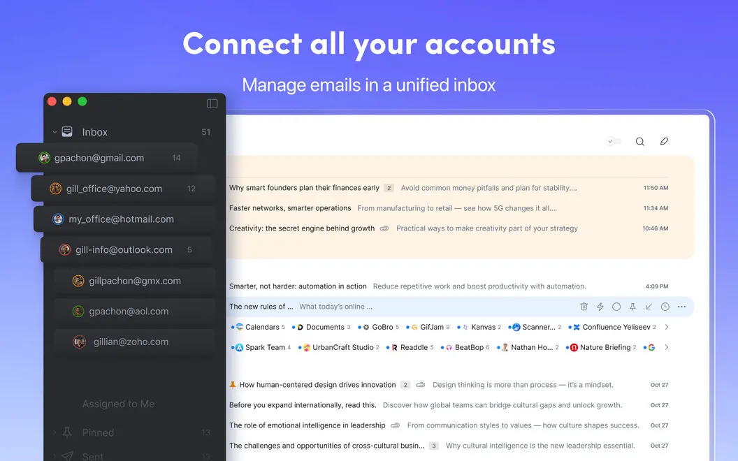 Spark Mail screenshot 2