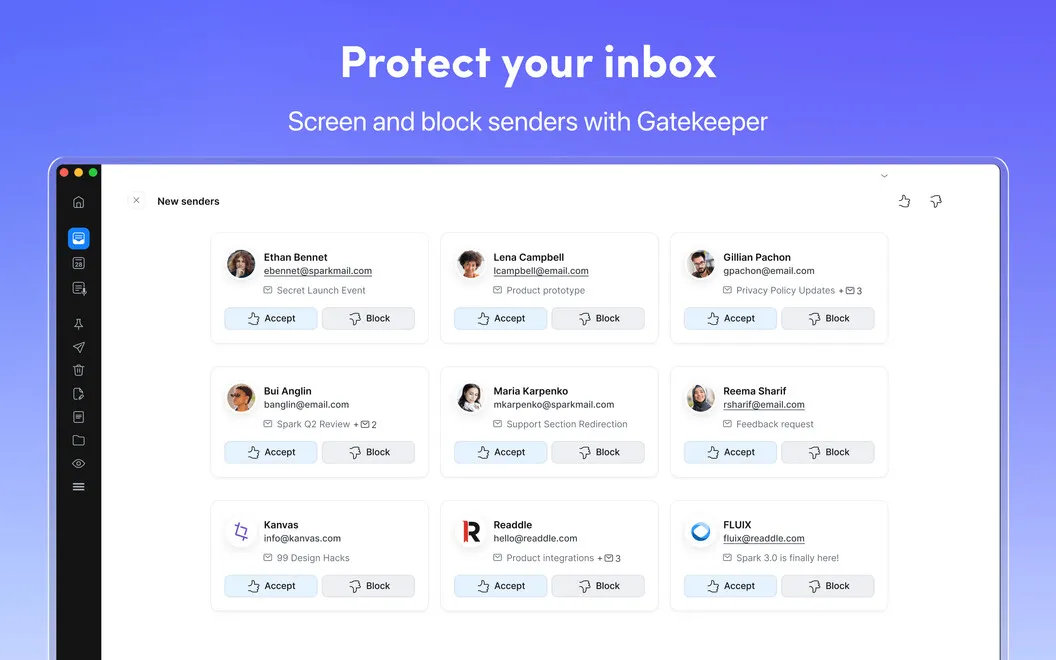 Spark Mail screenshot 4