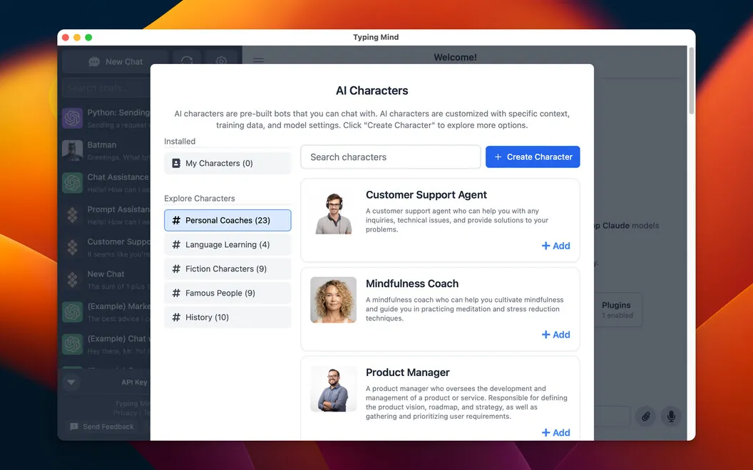 TypingMind screenshot 3
