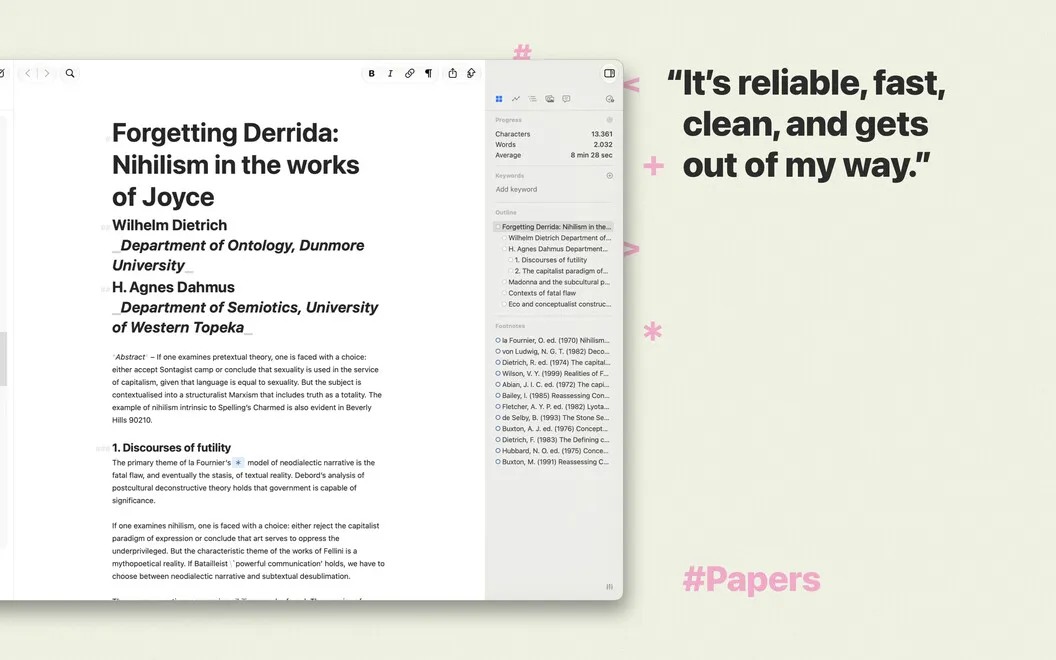 Ulysses screenshot 4