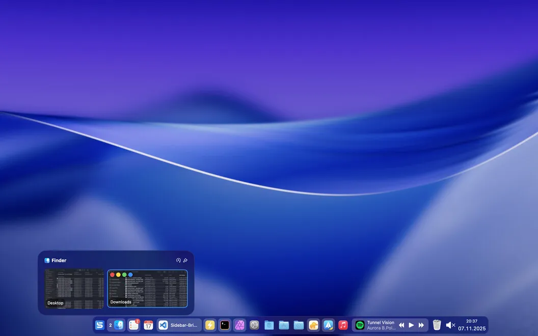 Sidebar screenshot 2