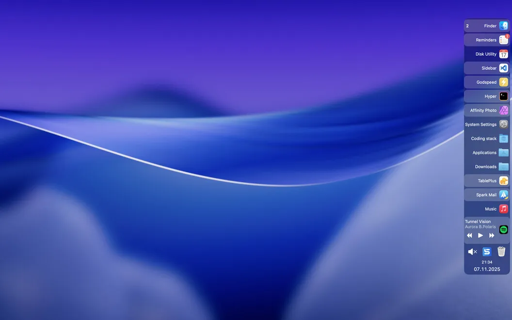 Sidebar screenshot 4