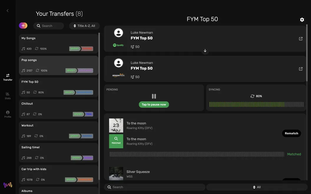 FreeYourMusic screenshot 3