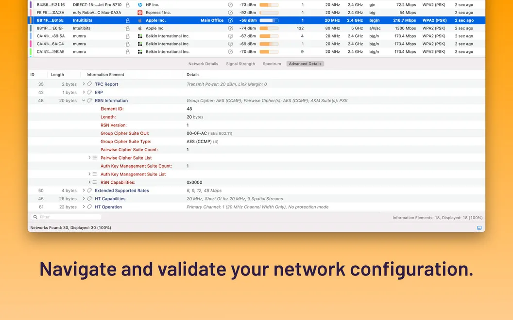 WiFi Explorer screenshot 4