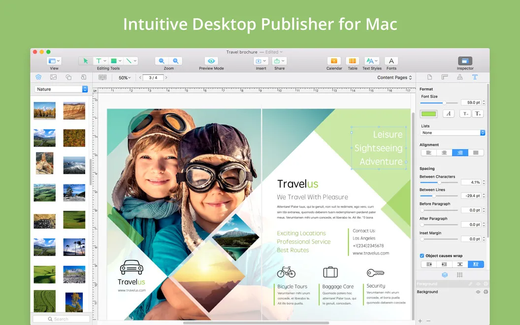 Swift Publisher screenshot 1