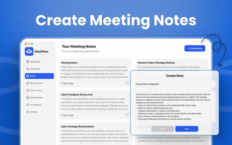 Meetflow screenshot 4